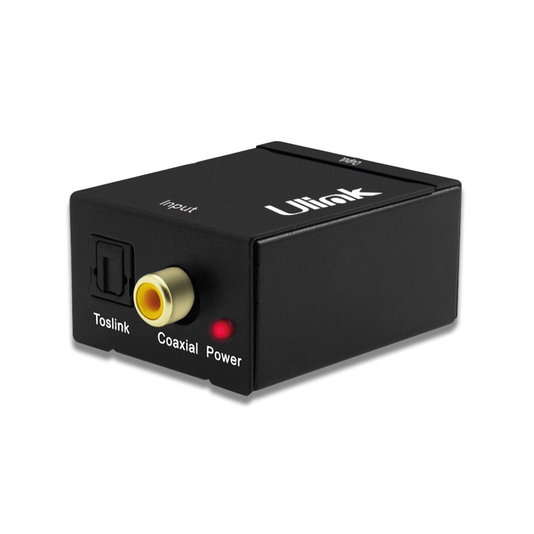 Adaptador Audio Óptico Toslink a Analógico RCA UlinkUlinkItems Digital Spa – Tecnología, Hogar y Fitness en un solo lugar