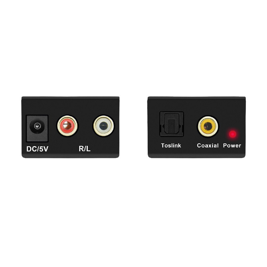 Adaptador Audio Óptico Toslink a Analógico RCA UlinkUlinkItems Digital Spa – Tecnología, Hogar y Fitness en un solo lugar
