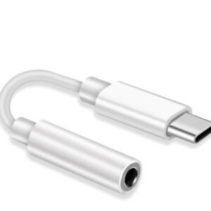 Adaptador Usb Tipo C A Jack 3.5mm Compatible Con Samsung