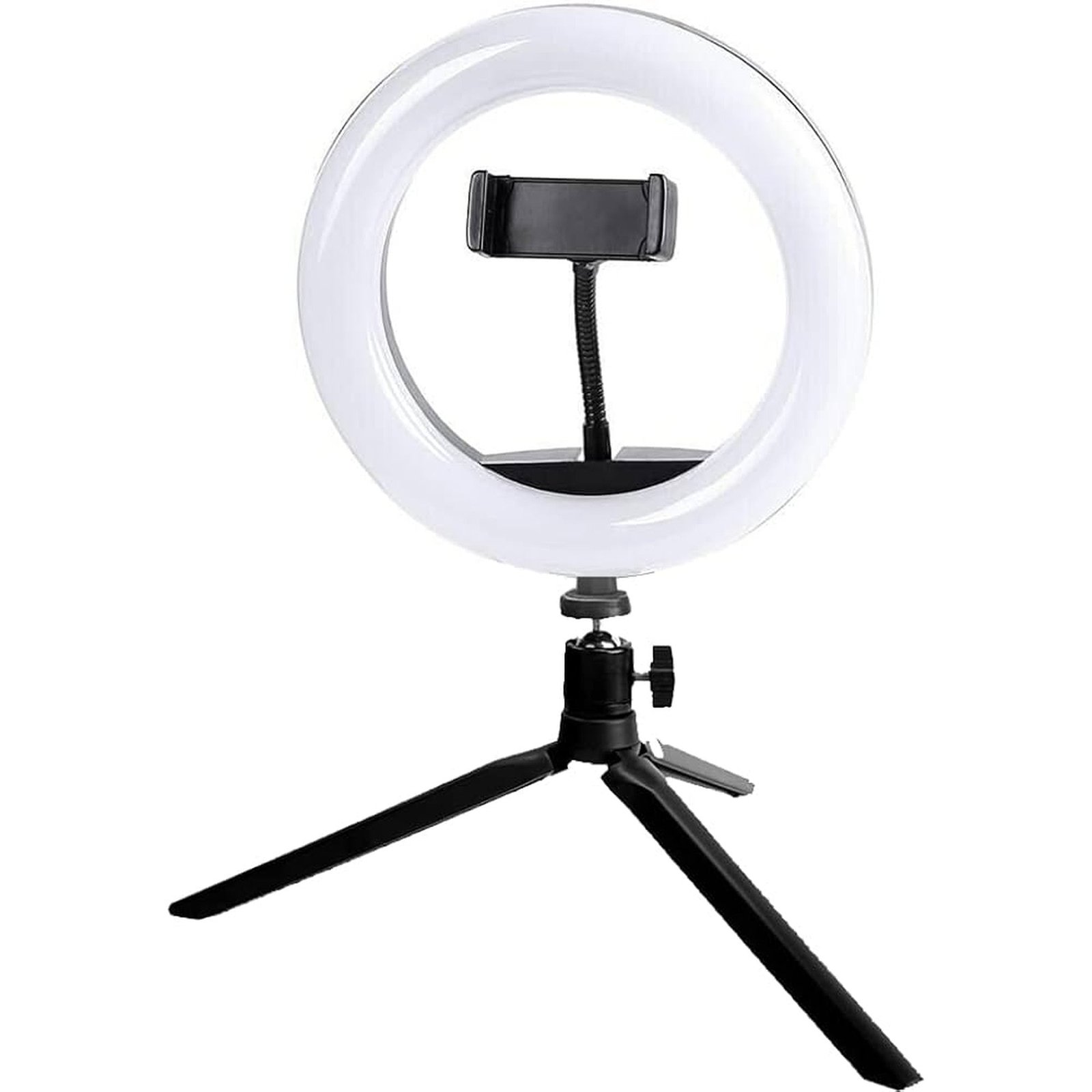 Aro de Luz de 8" con Soporte Tripode para Mesas