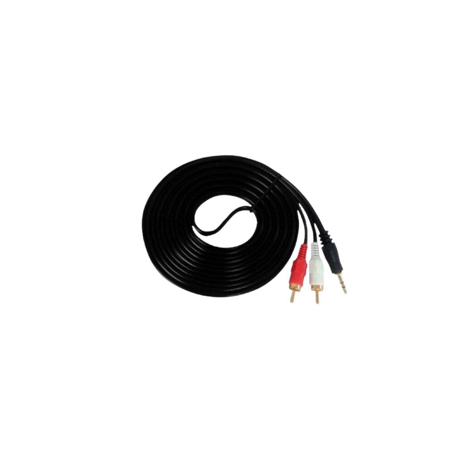 Cable De Audio Plug 3.5mm A 2 RCA 1,5 Metros