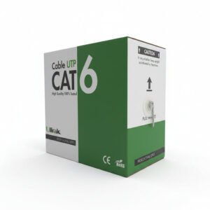 Cable de Red UTP 305 Metros Cat6 23 Awg Color Gris
