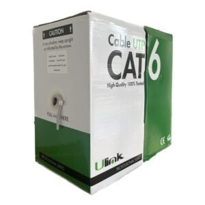 Cable de Red UTP Cat6 100m 23AWG Gris Ulink