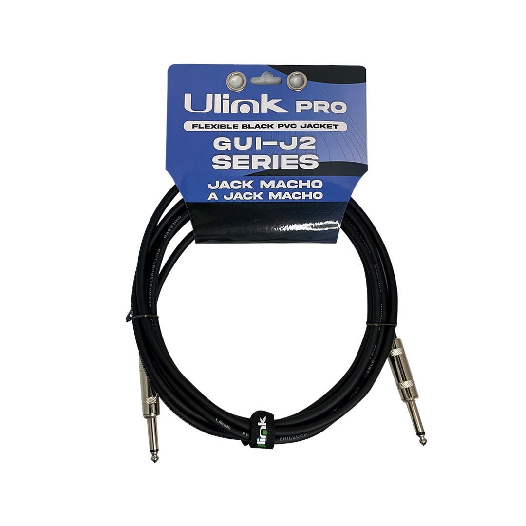 Cable Guitarra 6m Plug 6.3mm Mono Ulink UL-GUI-J206