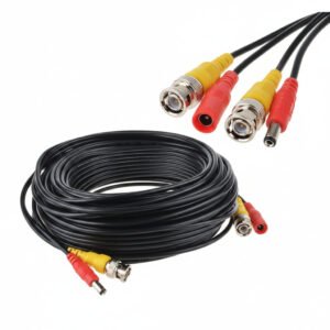 Cable Para Cámaras De Seguridad 60 Metros Bnc + DC