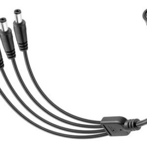 Cable Splitter Dc 5.5x2.5mm / 1x4 Salidas /cctv Para Cámaras
