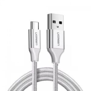 Cable USB - C a USB - A UGREEN 3A 2 Metros Reforzado US288 Blanco