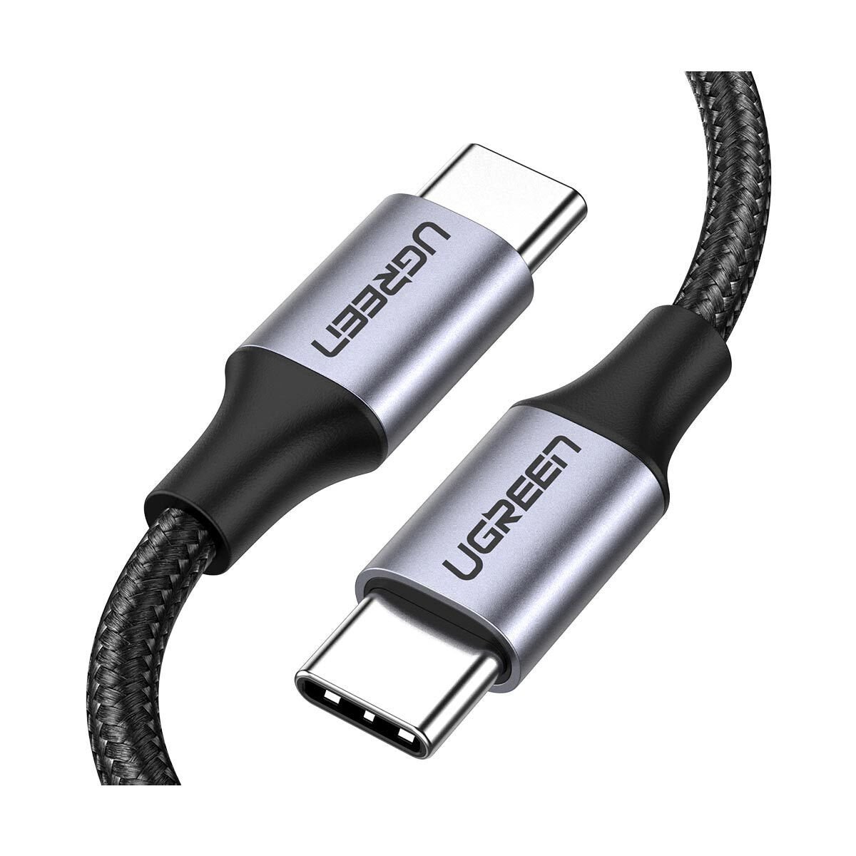 Cable USB - C a USB - C Ugreen 60W US261 2mts Negro