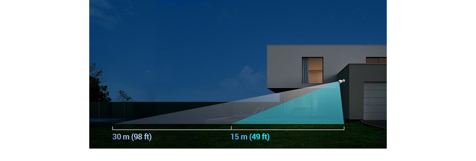 Cámara Exterior EZVIZ H3c Color 1080p IP67 IA Detección