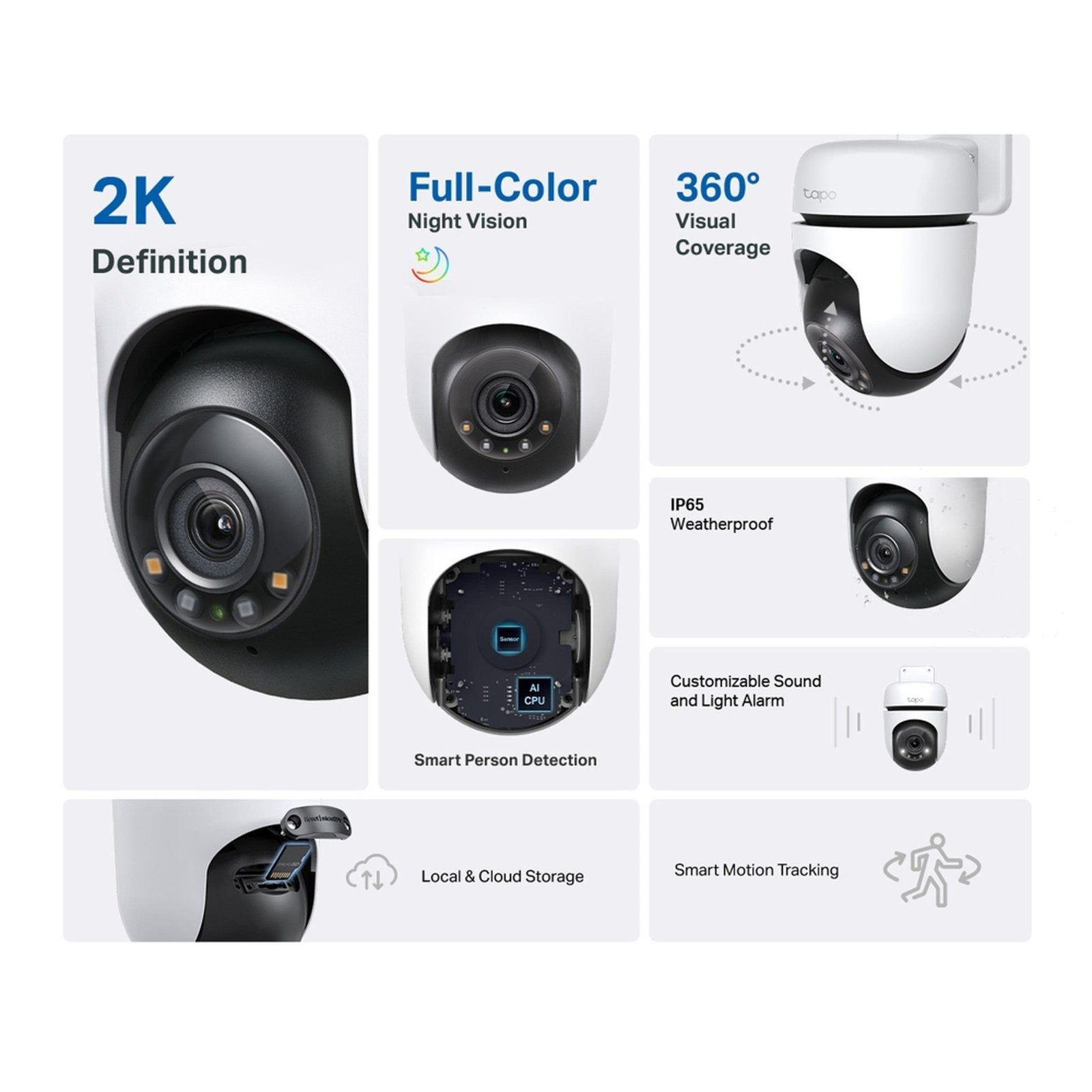 Cámara WiFi Exterior Motorizada Tapo C510W TP - Link