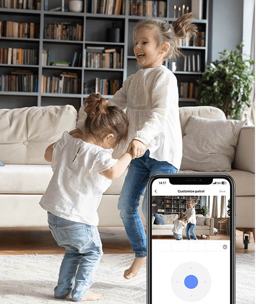 Cámara WiFi EZVIZ H6c Pro 1080p 360° Seguimiento Inteligente