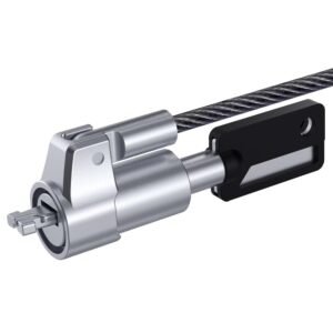 Candado Notebook Slot Nano con Llave 1.8m UT - LK080K