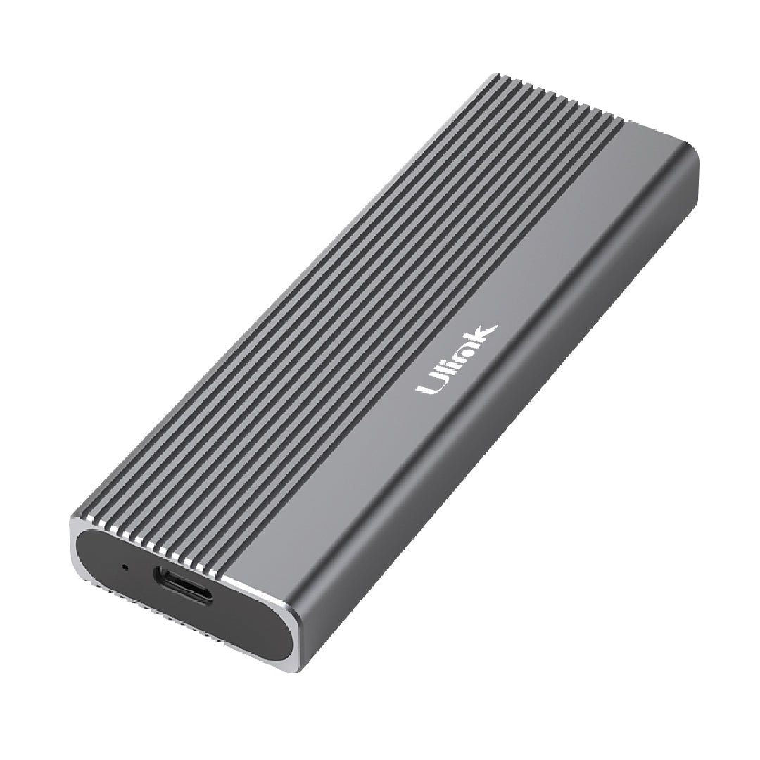 Cofre porta Disco Duro SSD M.2 NVMe USB - C UL - HDDME