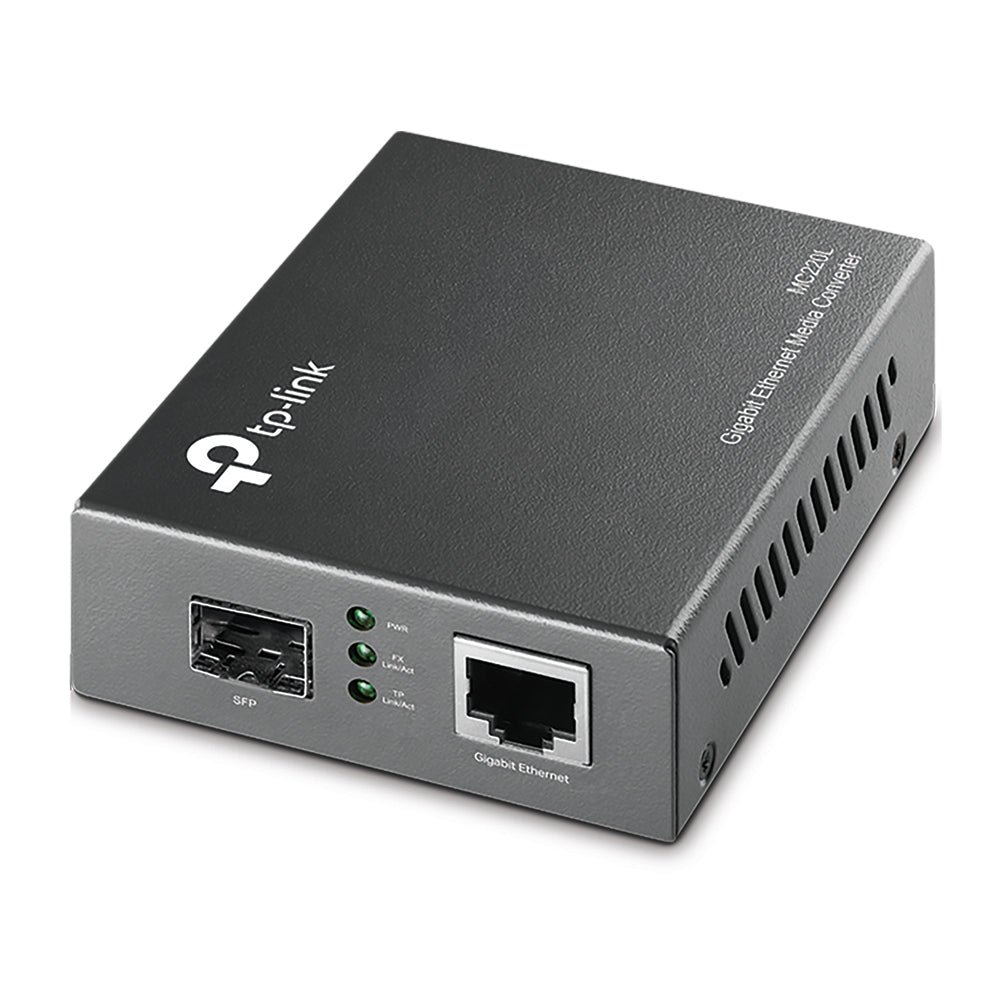 Conversor de medios SFP Gigabit Ethernet Omada MC220L