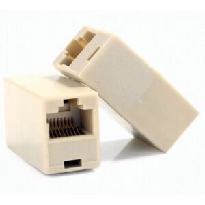 Copla Rj45 Cat5e / Unión Para Cable De Red Cat5e