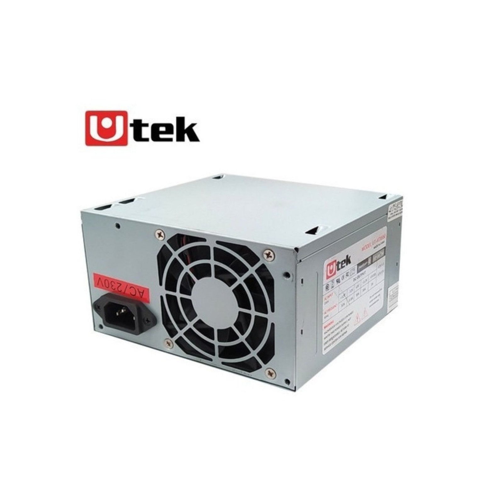 Fuente de Poder ATX 650W para PC Utek con Protección
