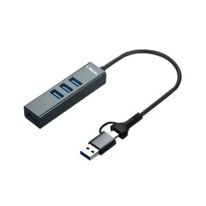 HUB USB 4 Puertos USB - C y USB - A 2 en 1 UL - HUBCA4