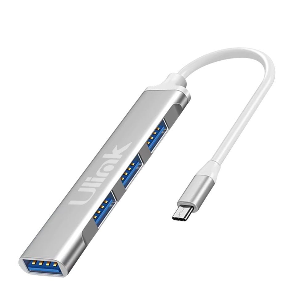 HUB USB C a 4 Puertos USB 3.0/2.0 UTEK UL - HUBC400