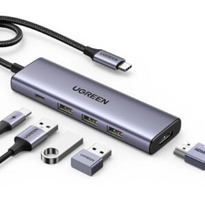 Hub USB - C Ugreen 4K 60Hz HDMI 100W PD 3 USB 3.0 CM511