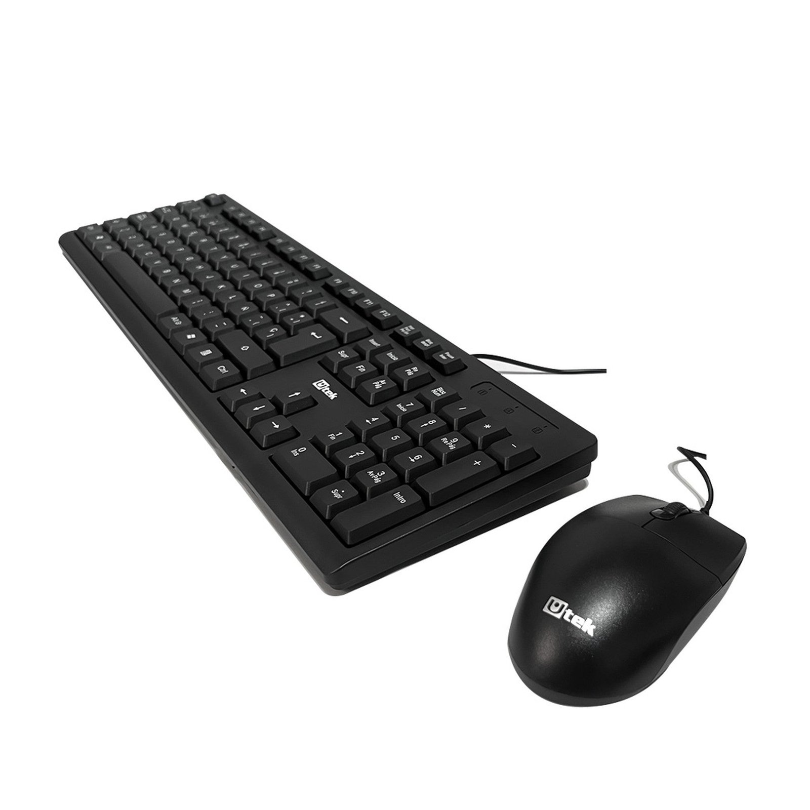 Kit Teclado y Mouse Alámbrico USB UT - KTD250UtekItems Digital Spa – Tecnología, Hogar y Fitness en un solo lugar