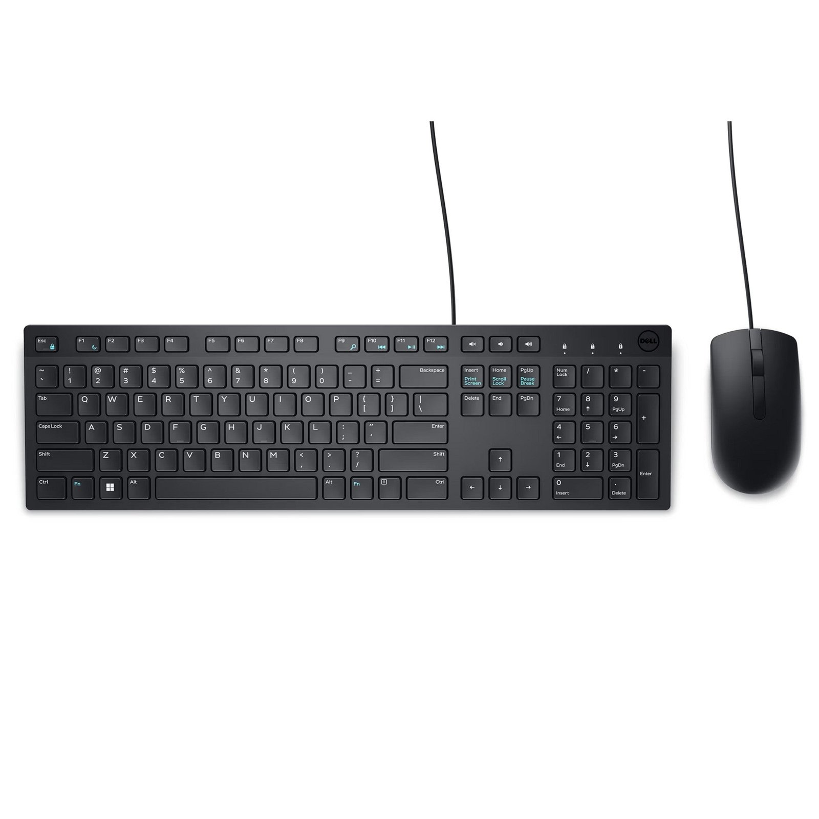 Kit Teclado y Mouse Dell con cable KM300C