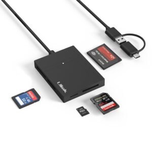 Lector Tarjetas Memoria USB 3.0 USB-C 5en1 UL-RD500 PC Mac
