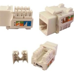 Módulo RJ45 Cat5e Keystone Módulo de Red Ethernet