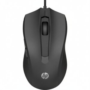 Mouse HP 100 Alambrico Optico 1600 DPI Ambidiestro PC