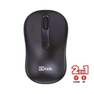 Mouse inalámbrico 2 en 1 Bluetooth + 2.4GHz UT - MOW410