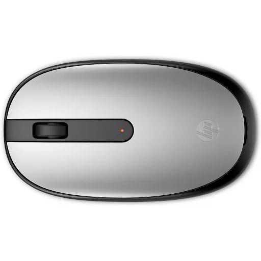 Mouse inalámbrico HP 240 plateado USB