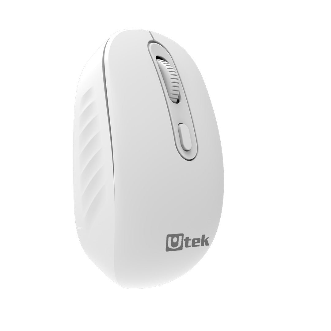 Mouse Inalambrico USB 2.4GHz UT-MOW125WHT Blanco PC Laptop