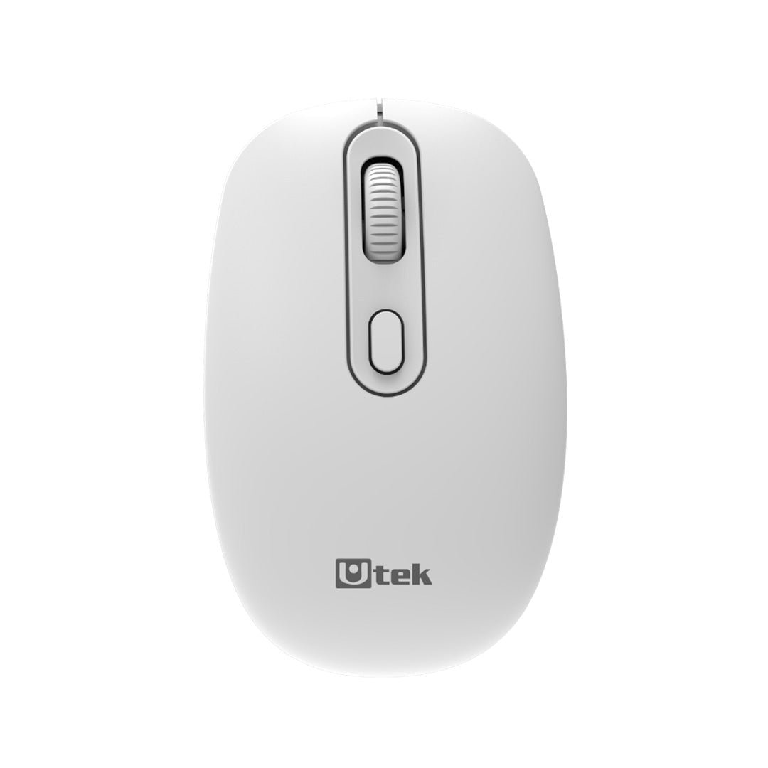 Mouse Inalambrico USB 2.4GHz UT-MOW125WHT Blanco PC Laptop
