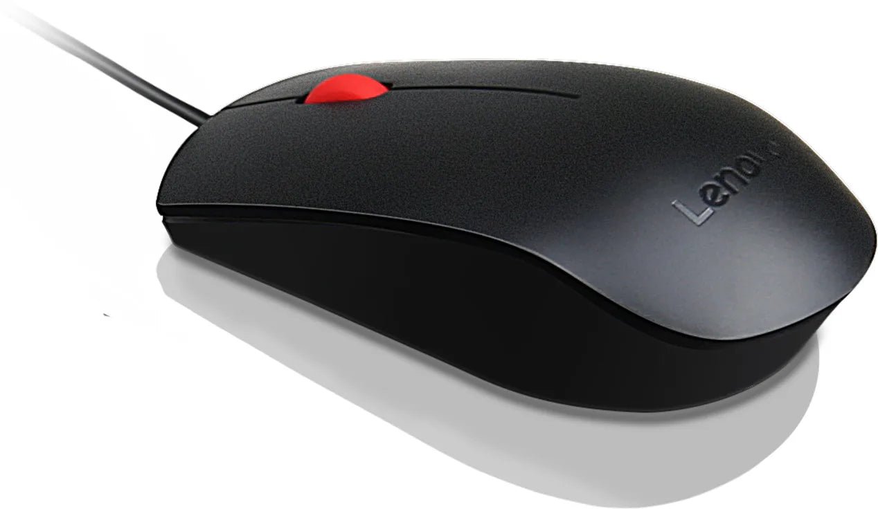 Mouse Lenovo Essential USB 1600 DPI Negro