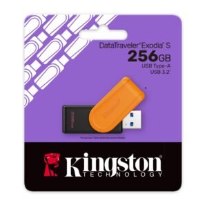 Pendrive Kingston 256GB USB 3.2 Gen 1 Exodia S Naranjo