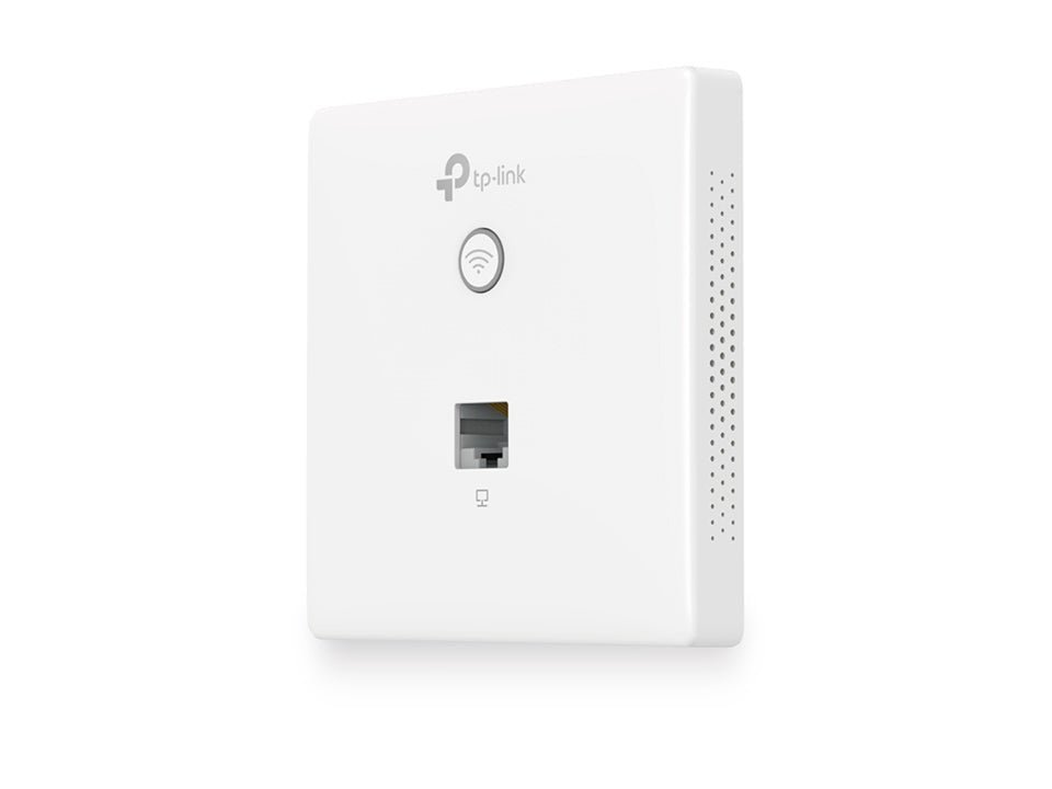 Repetidor Access Point PoE + Lan de Pared Omada EAP115 - Wall
