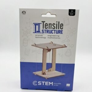 Rompecabezas 3D Madera Estructura Tensegridad STEM