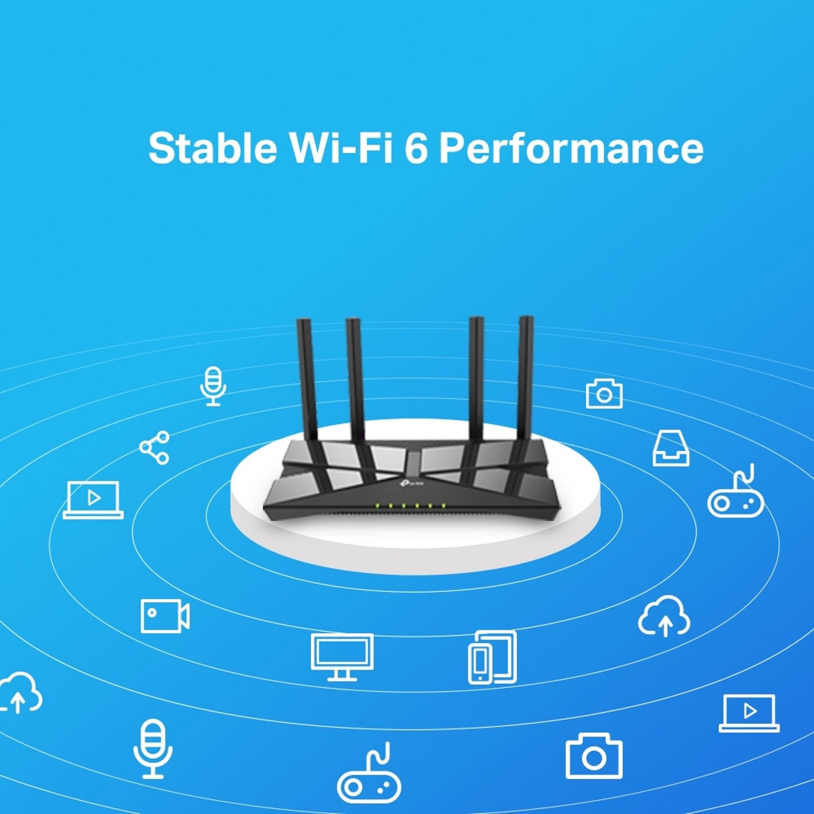 Router Dual Band Gigabit WIFI 6 Archer ax10 ax1500