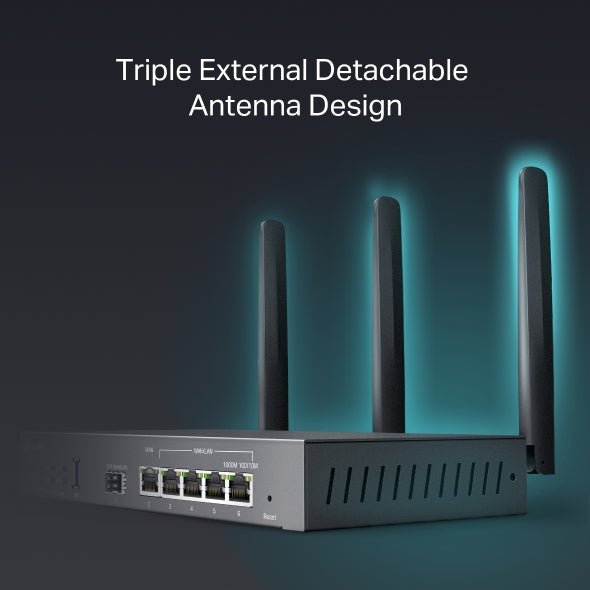 Router VPN TP - Link ER706W Omada Gigabit AX3000