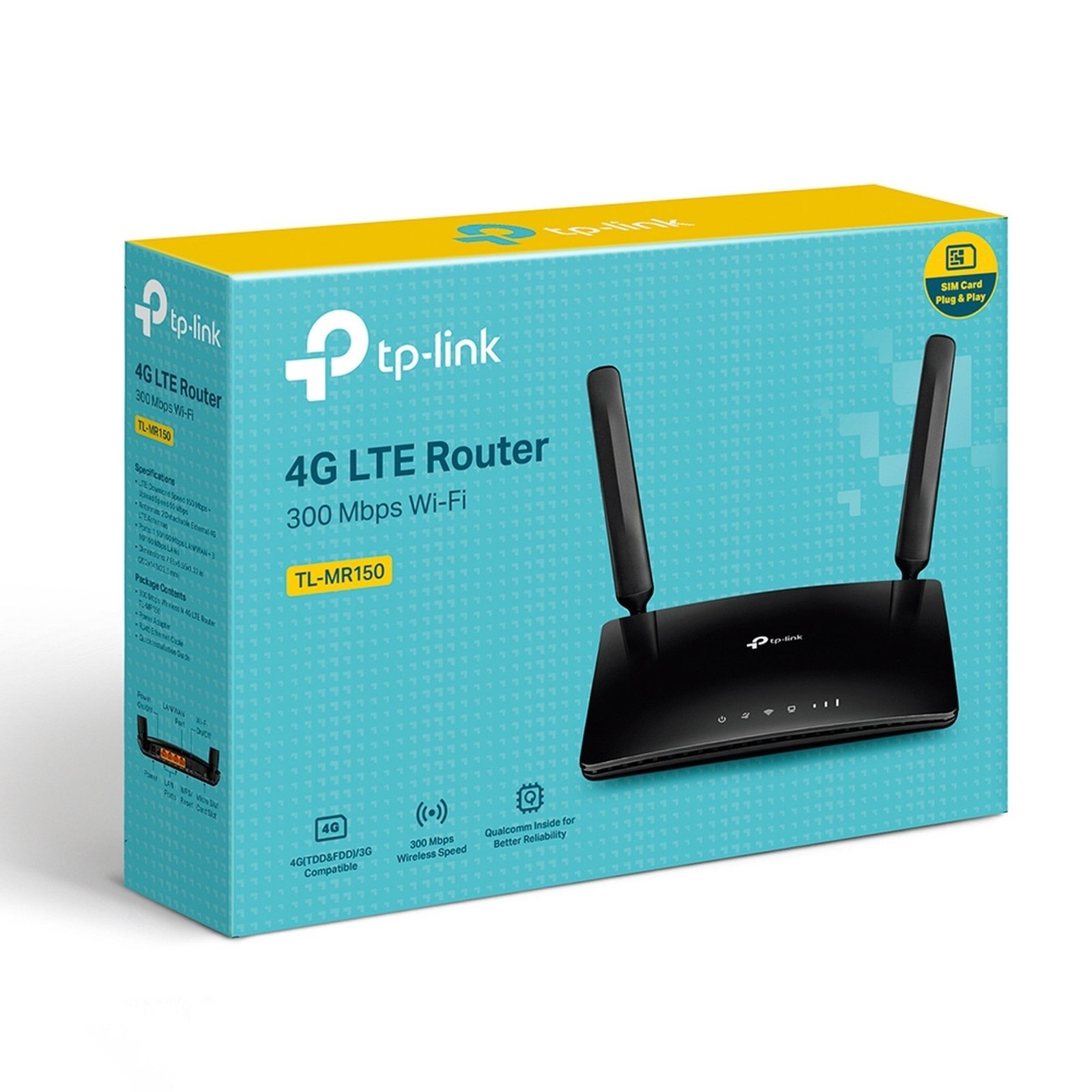 Router WiFi 4G LTE TP-Link TL-MR150 Soporta Chip SIM