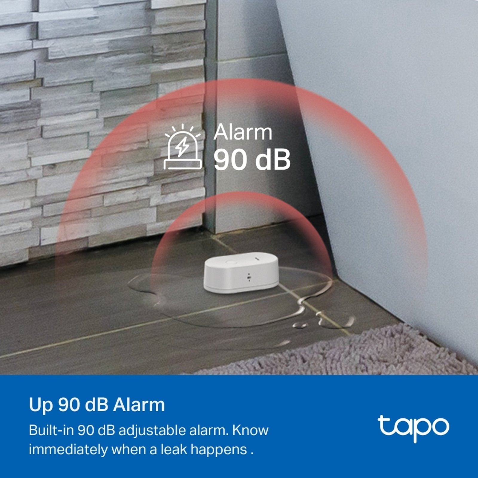 Sensor de Fugas de Agua Inteligente Tapo T300 TP - Link