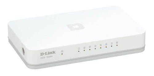 Switch Gigabit 8 Puertos D - link Dgs - 1008a Cable