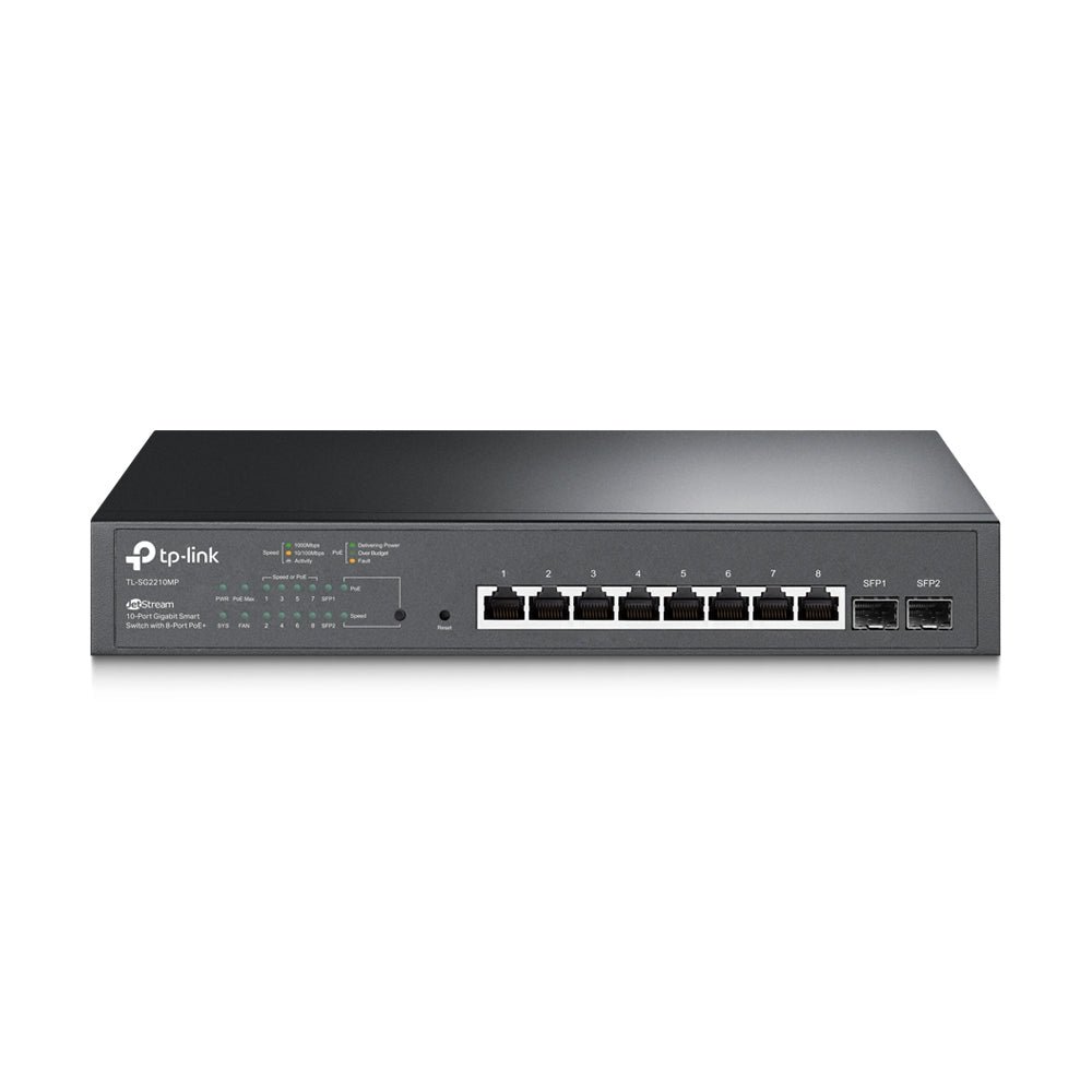 Switch PoE 8 Puertos TP - Link TL - SG2210MP Gigabit 150W SFP