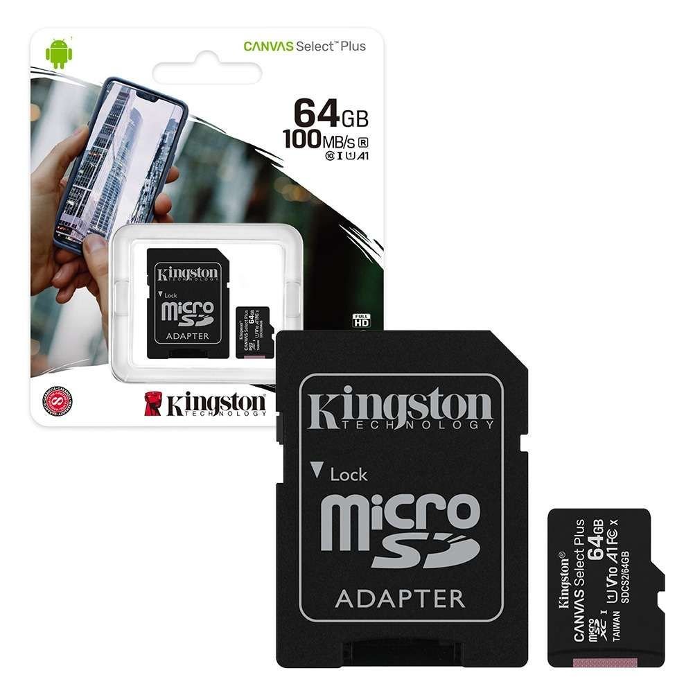 Tarjeta De Memoria 64GB Kingston Sdcs2 Canvas Select