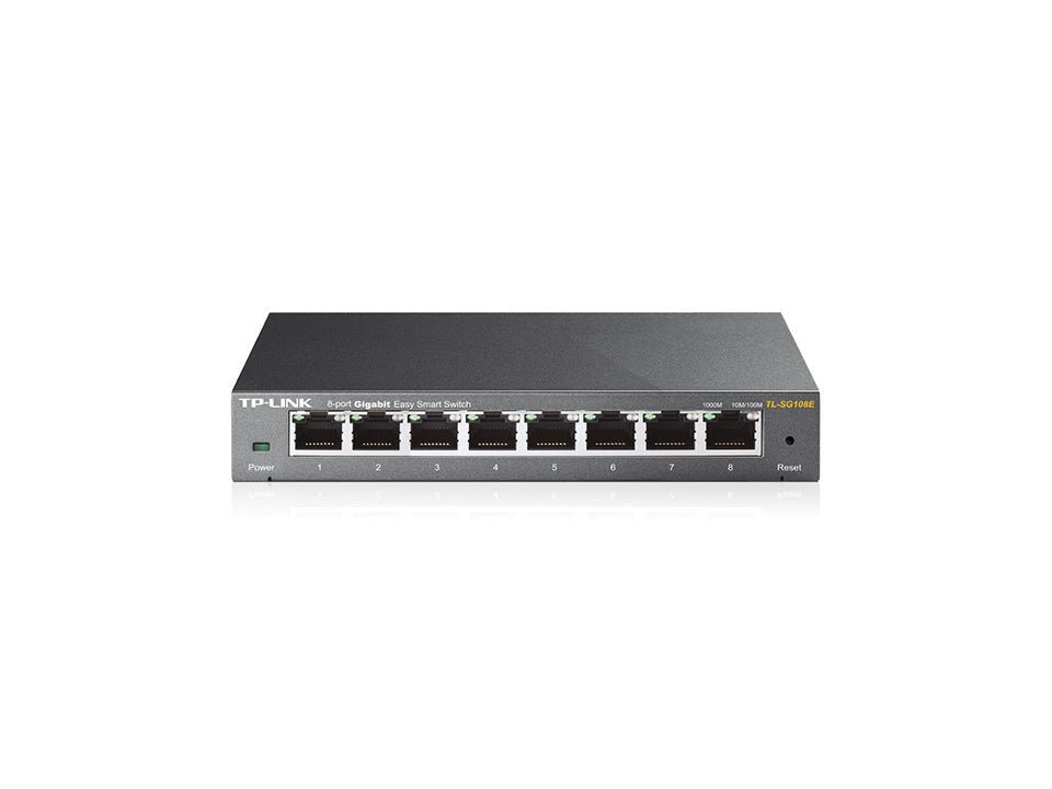 Switch 8 Puertos Gigabit Easy Smart TL - SG108E