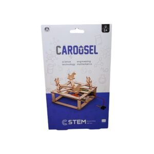 Juguete Cientifico STEM Carrusel Giratorio Madera 6+