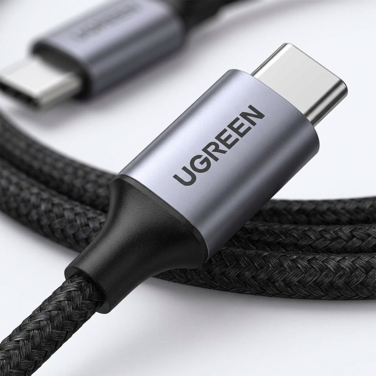 Cable USB C A USB C Ugreen US261 60W 1m Negro - Imagen 6