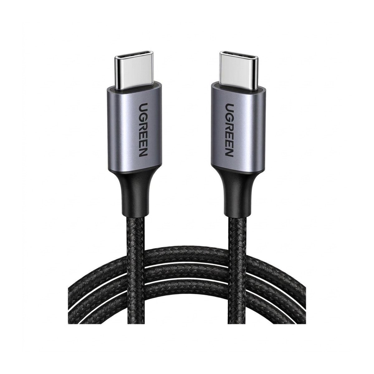 Cable USB C A USB C Ugreen US261 60W 1m Negro