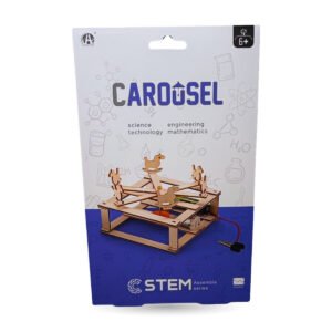 Juguete Cientifico STEM Carrusel Giratorio Madera 6+