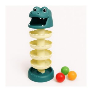 Torre de Pelotas para Bebé Tobogán Espiral Cocodrilo